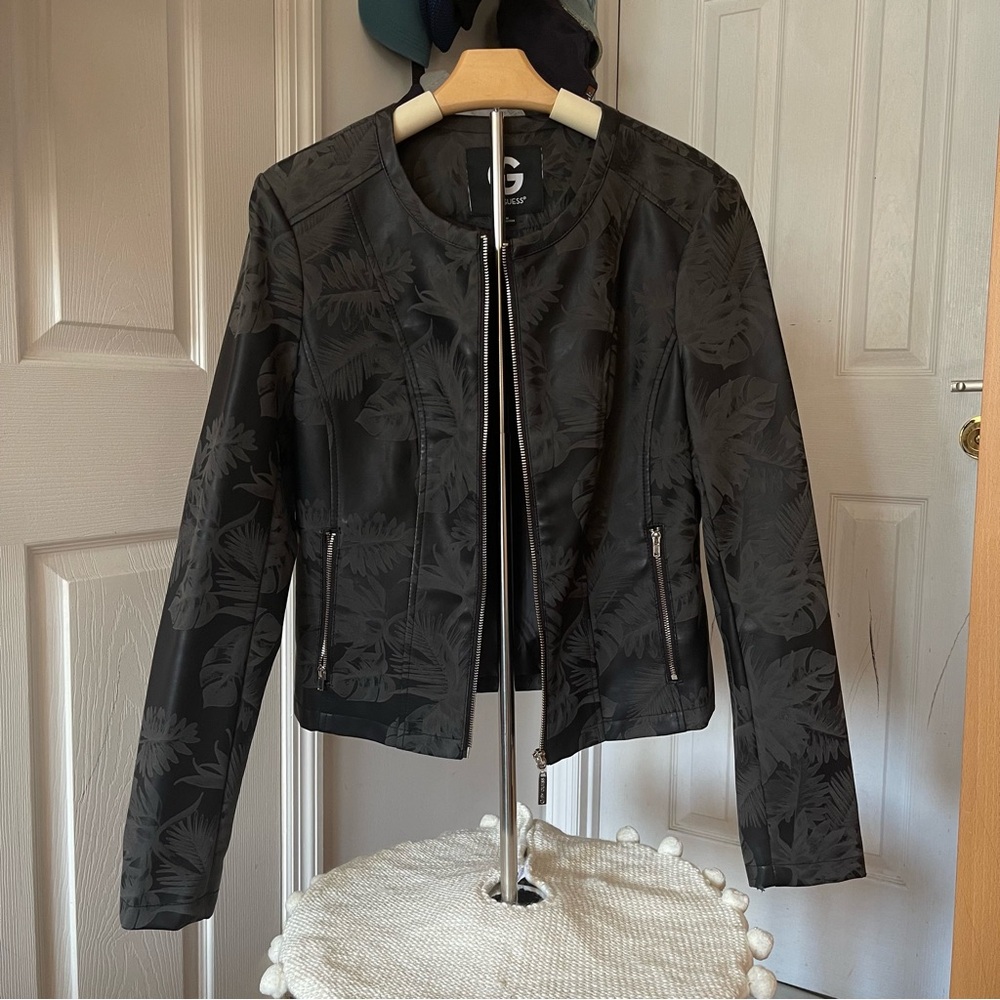 G by GUESS faux leather jacket